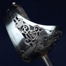 British WW1 1897 Pattern Infantry Officers Sword Captain William Henry German 6th Devonshire Regt, KIA 27